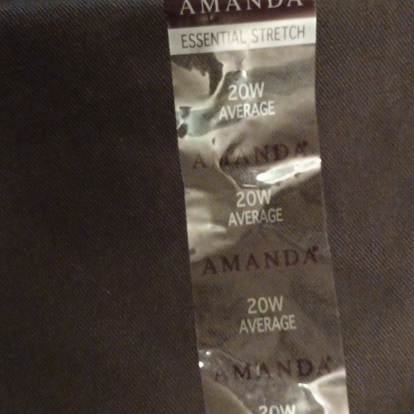 Gloria Vanderbilt stretch jeans sz 20W - Picture 2 of 6